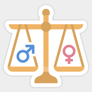 Gender Equality is a Fundamental Right Sticker